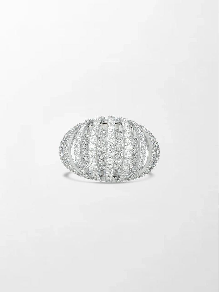 Tapered Diamond Ring