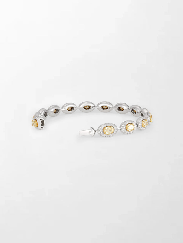 Yellow Diamond Bracelet