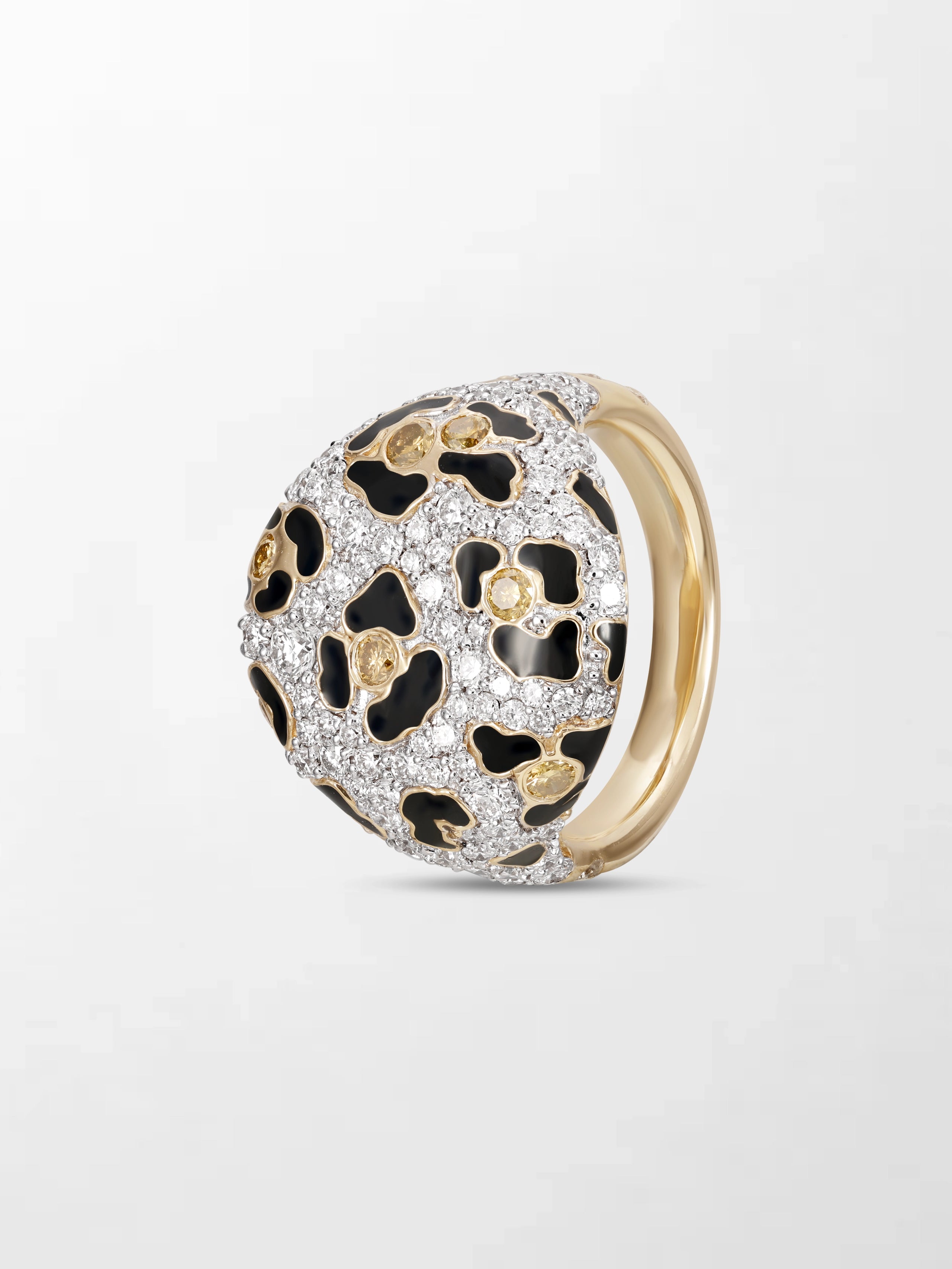 Leopard Diamond Ring