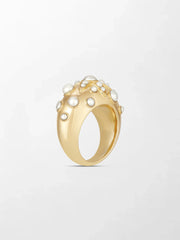 Pearl Reef Gold Ring