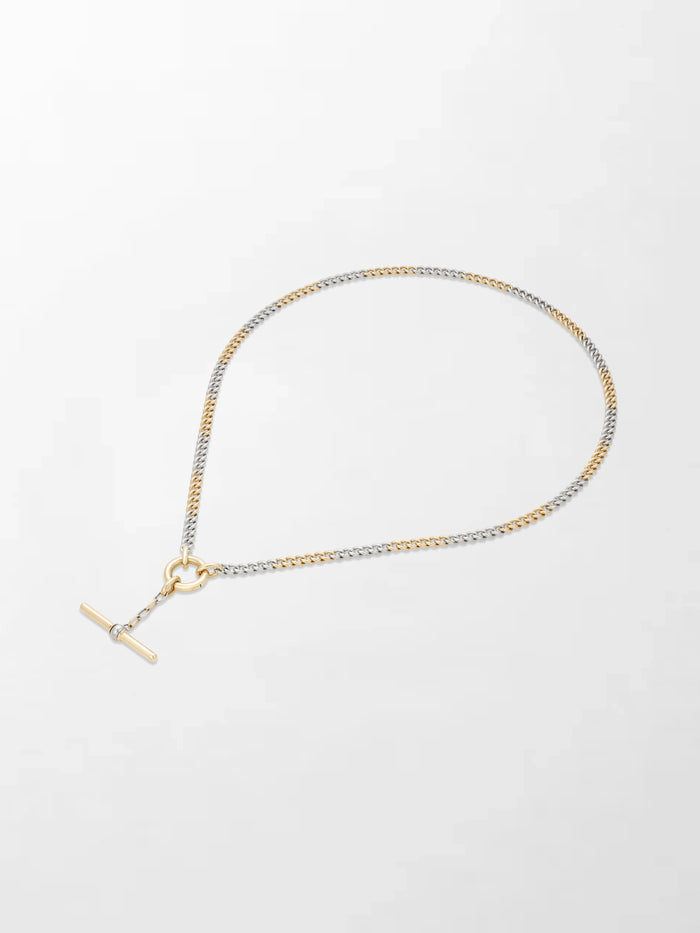 White and Gold T-Bar