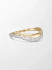 Diamond Pave Wave Bracelet