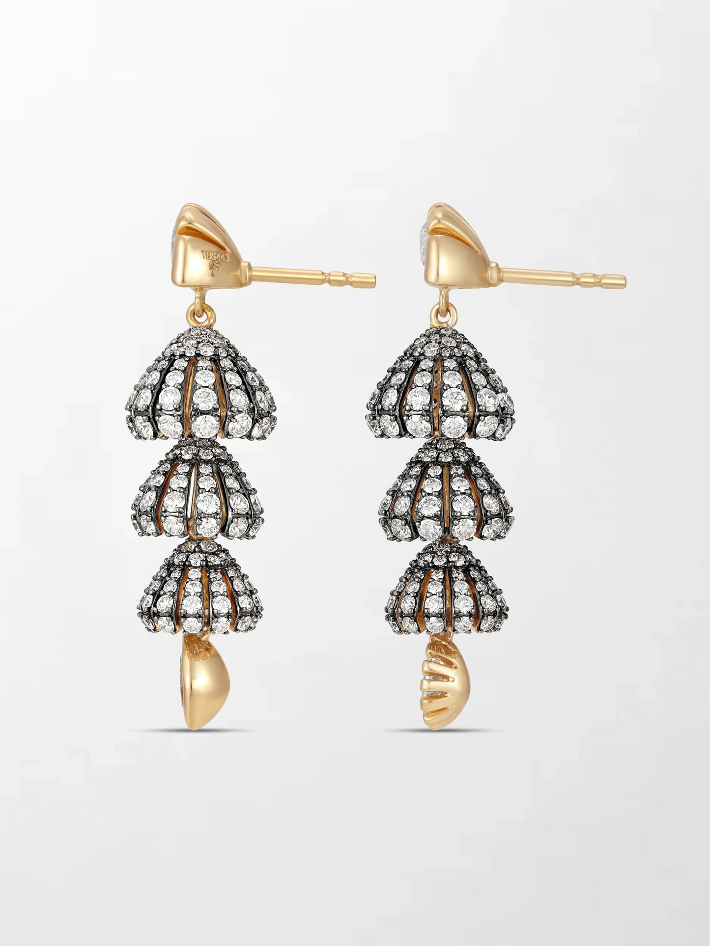Three Tiered Jhumka