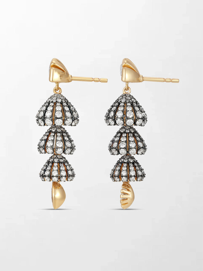 Three Tiered Jhumka