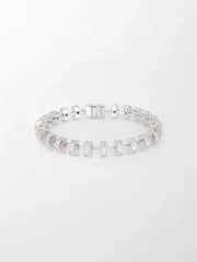 Snow Rondelle Bracelet