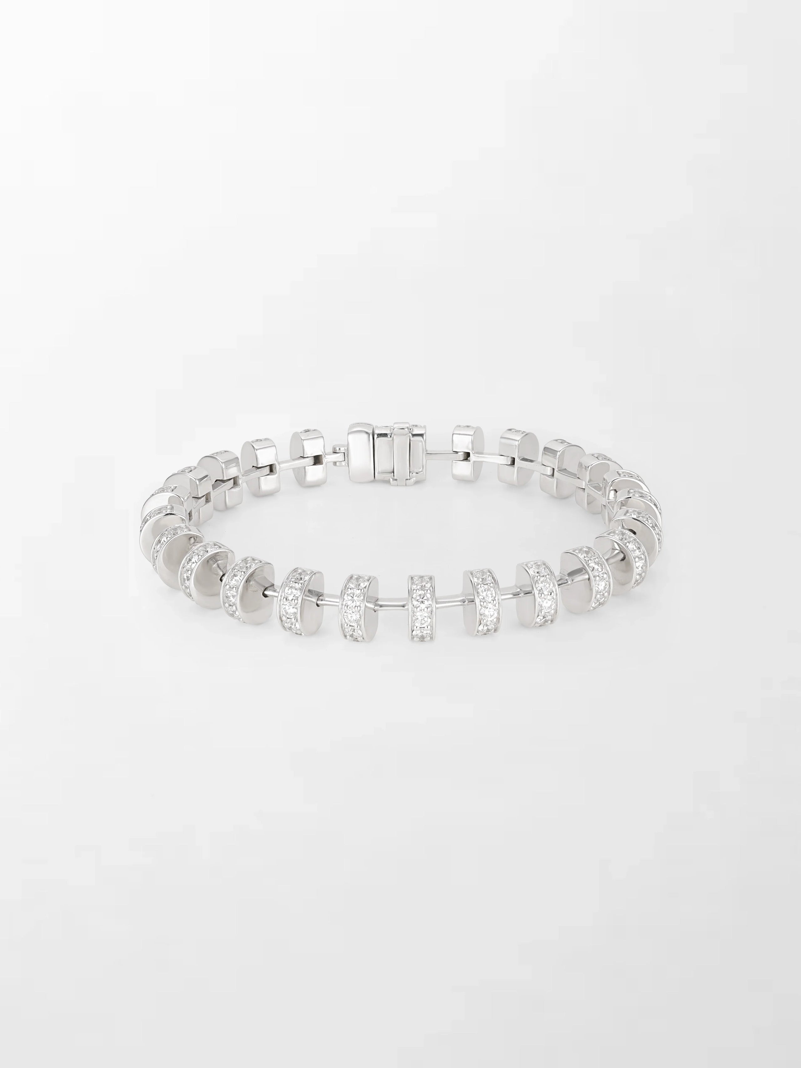 Snow Rondelle Bracelet