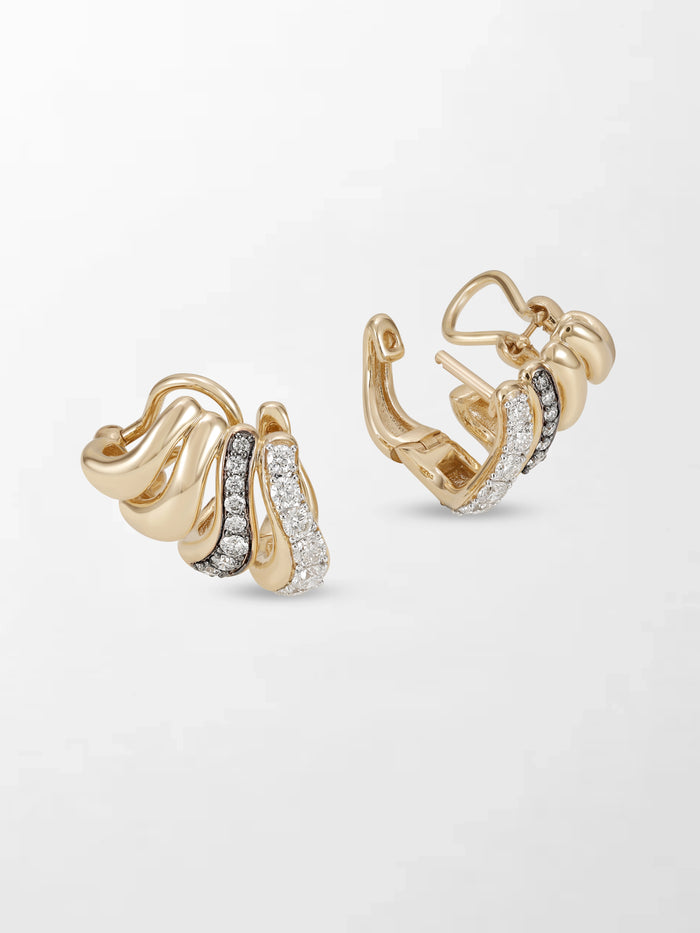 Wave Claw Earring