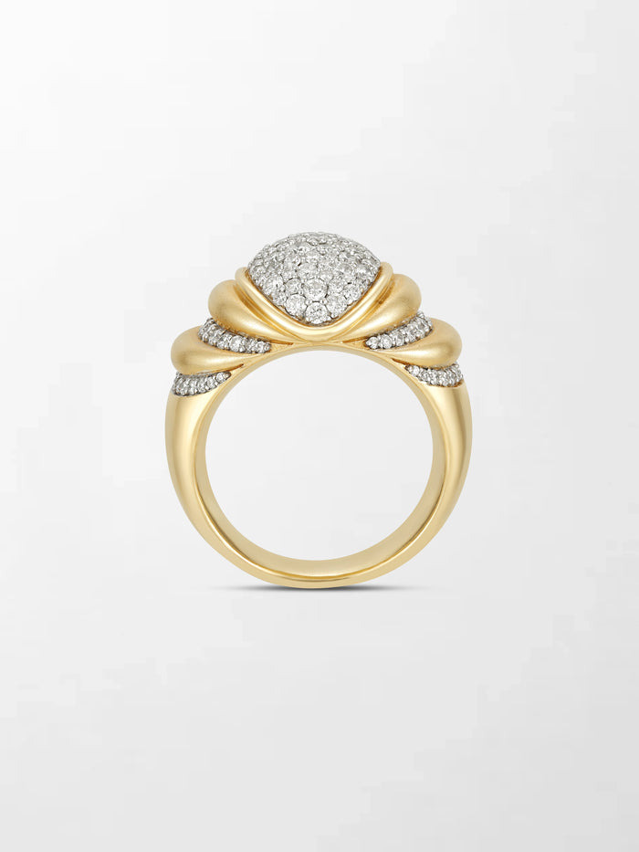 Mooncrest Diamond Ring