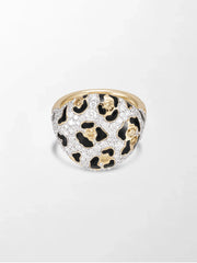 Leopard Diamond Ring