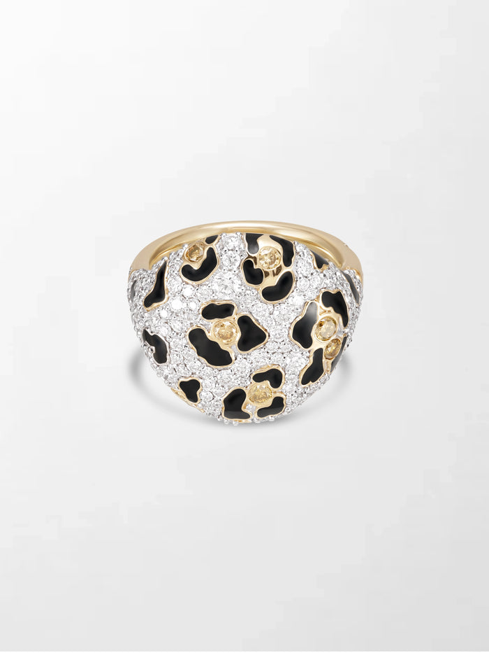 Leopard Diamond Ring