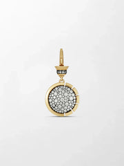 Split Bezel Midnight Pendant