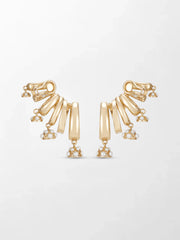 Crescent Climbers Earring