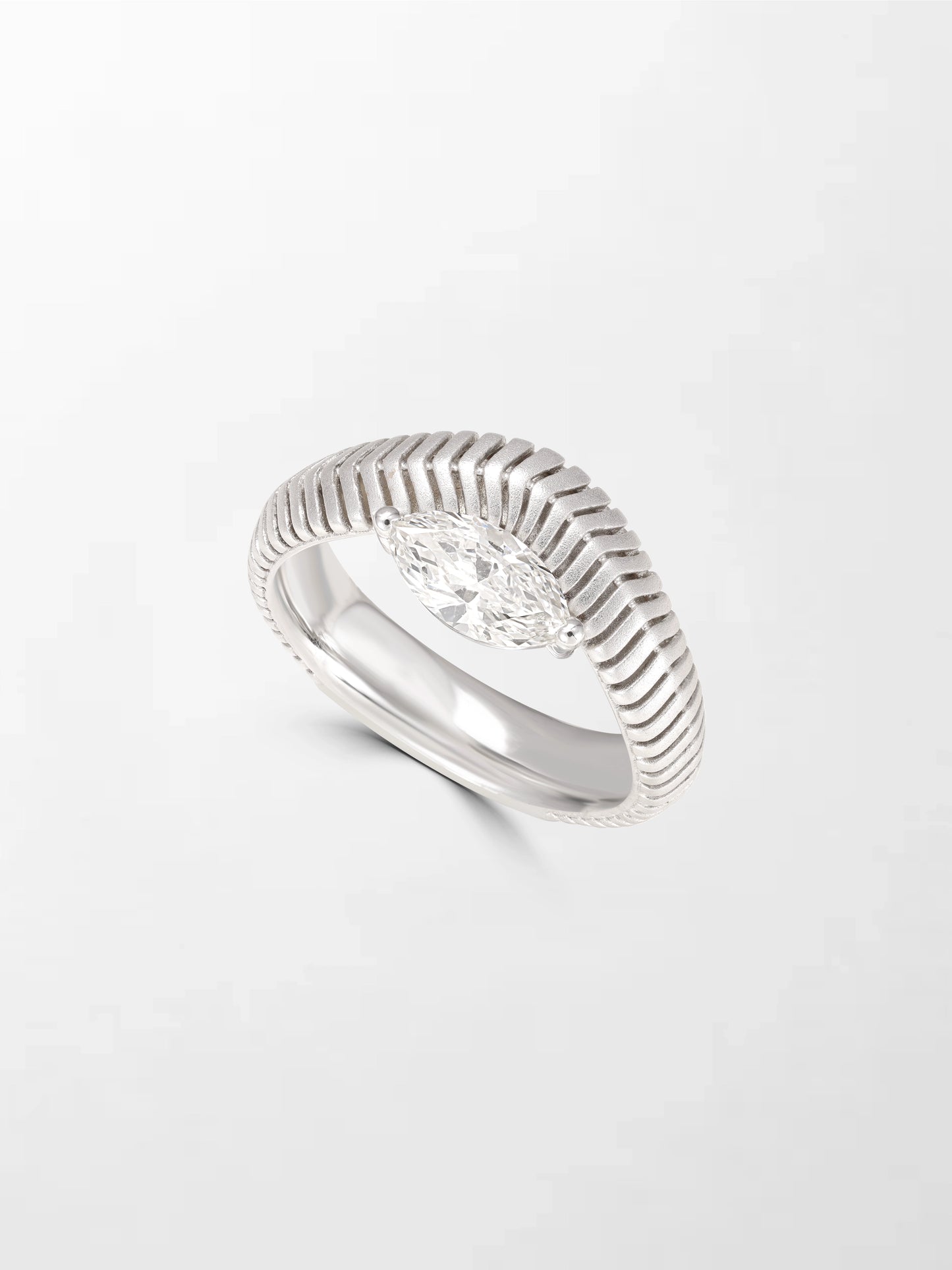 Marquise Wave Ring