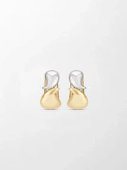 Baby Twin Gold Flick Earring