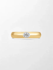 Oval Diamond Classic Band