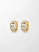 Baguette Hinge hoops