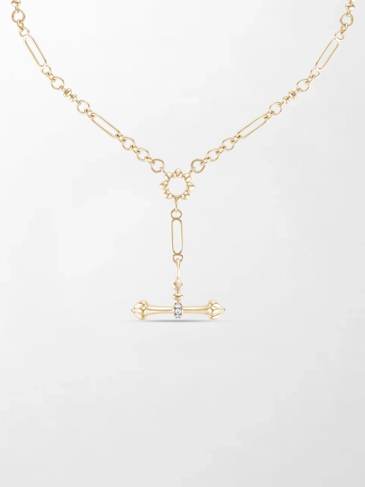 Dumbbell T-Bar Chain
