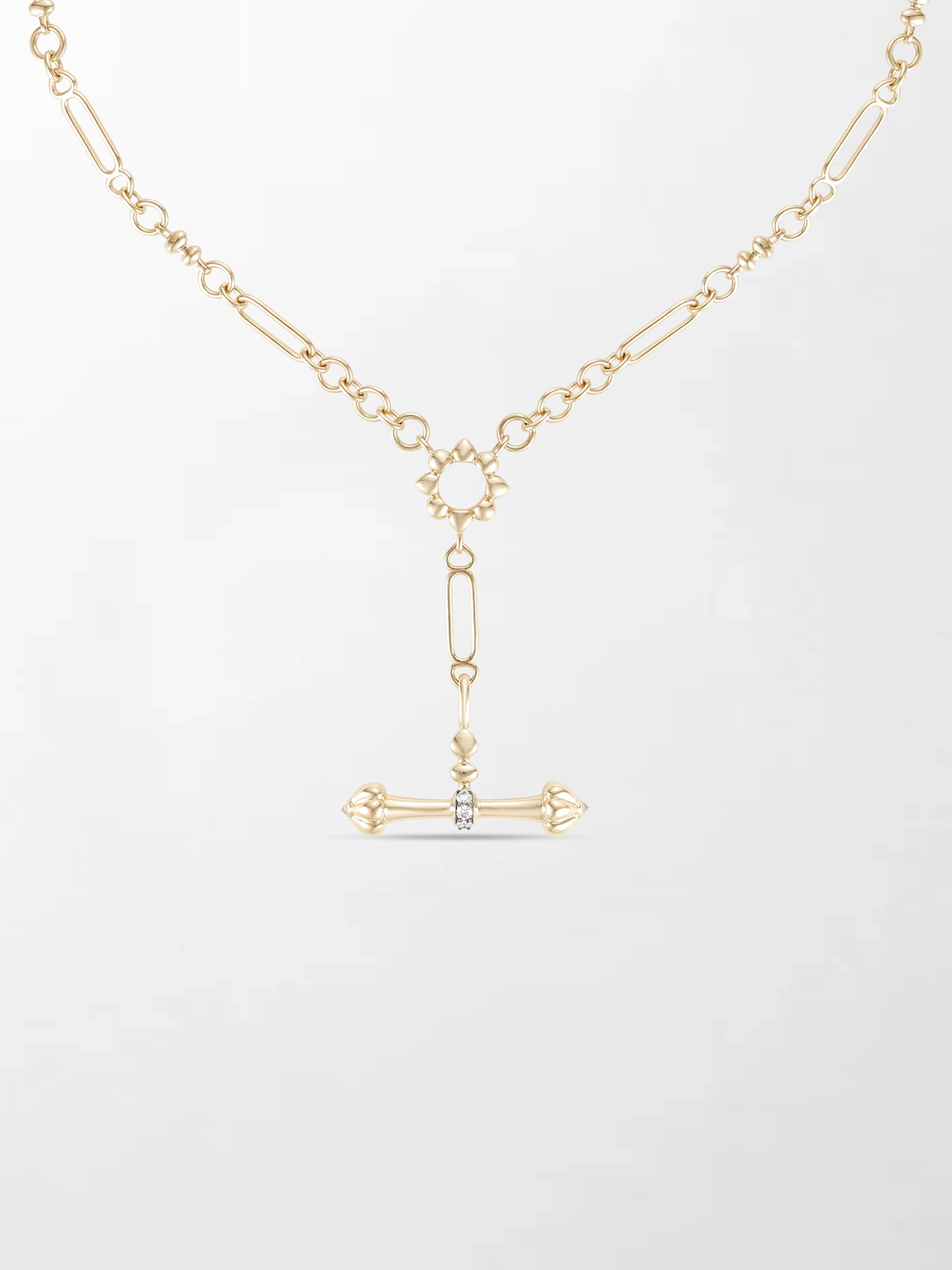 Dumbbell T-Bar Chain