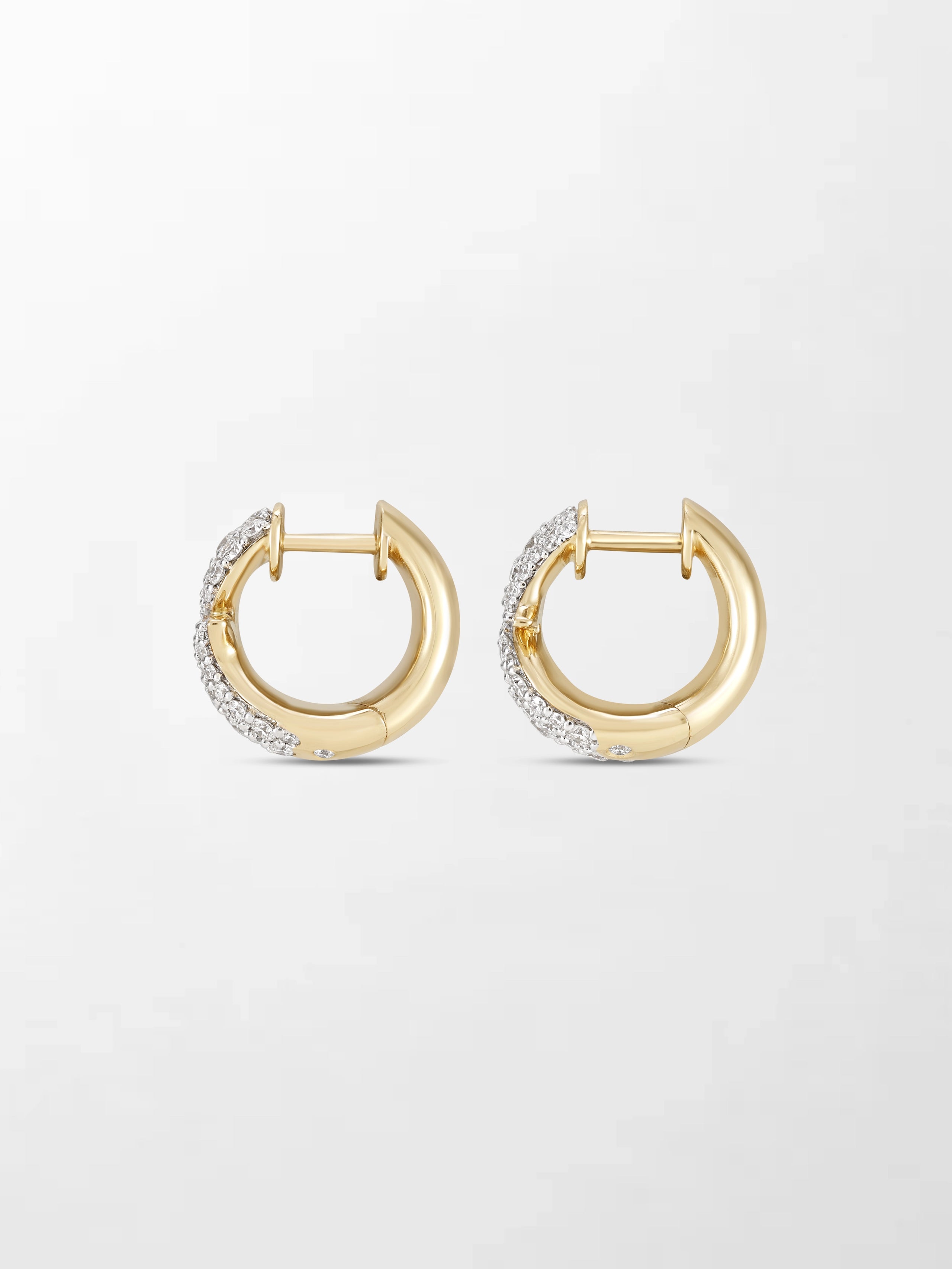 Baby Diamond Flick Earring