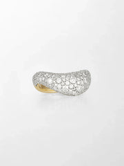 Snow Wave Ring