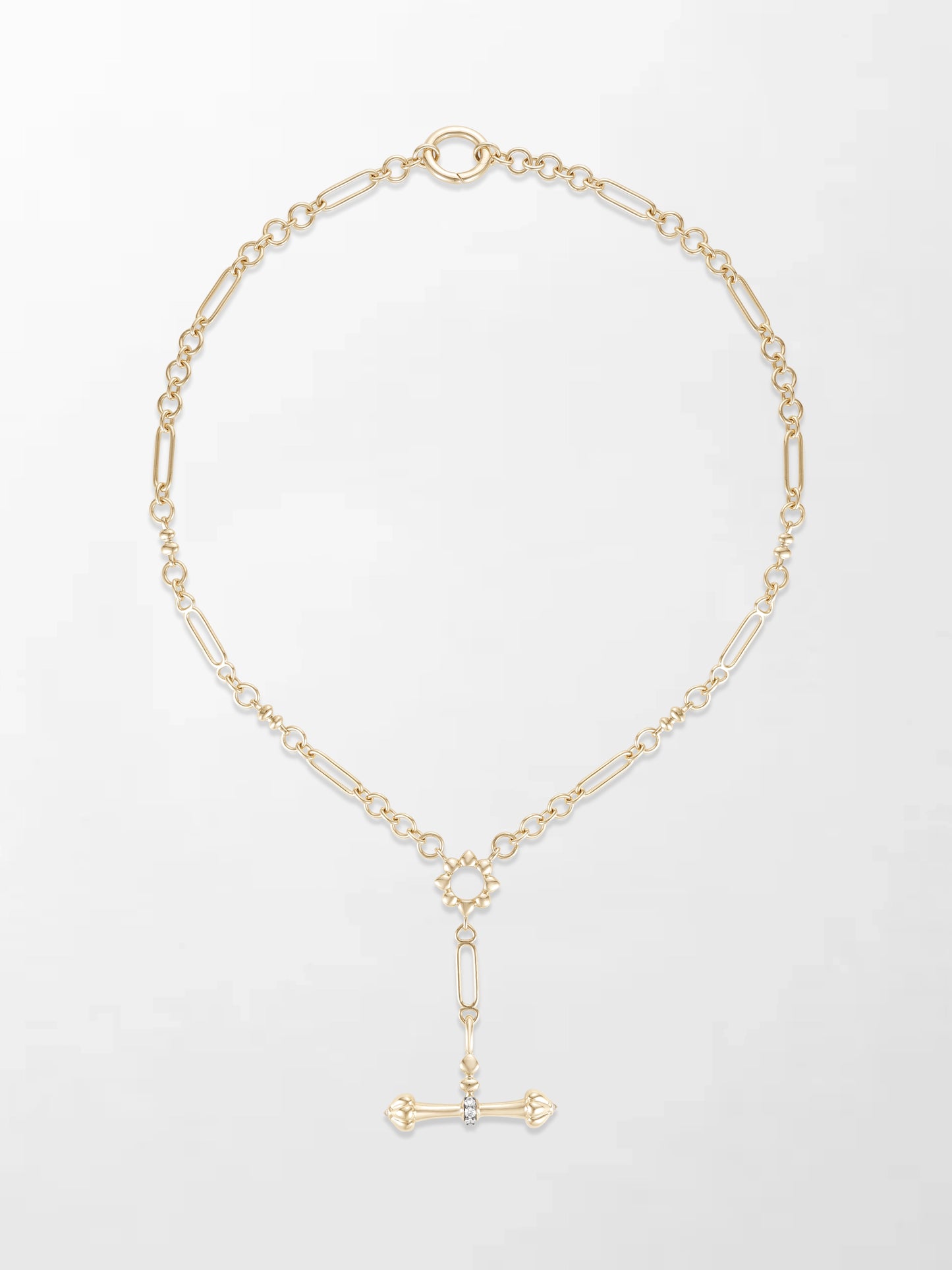Dumbbell T-Bar Chain