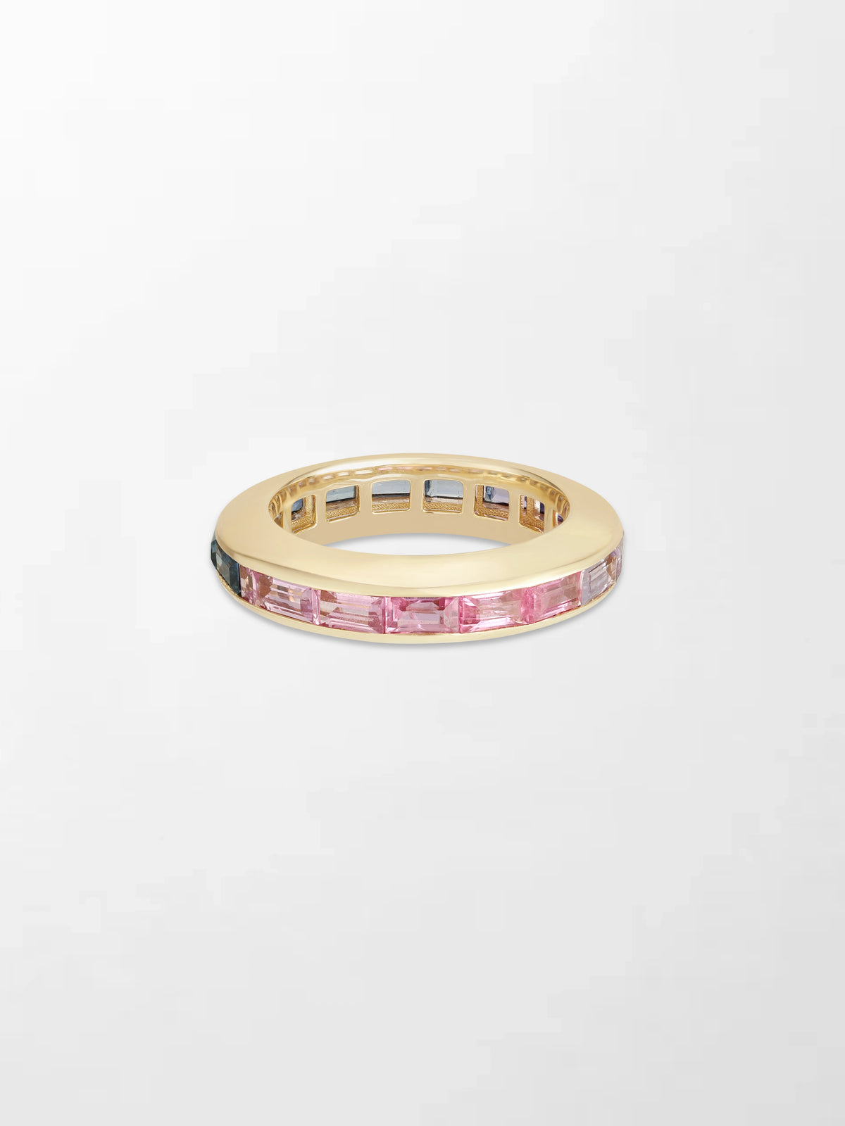Multi Sapphire Sphere Ring