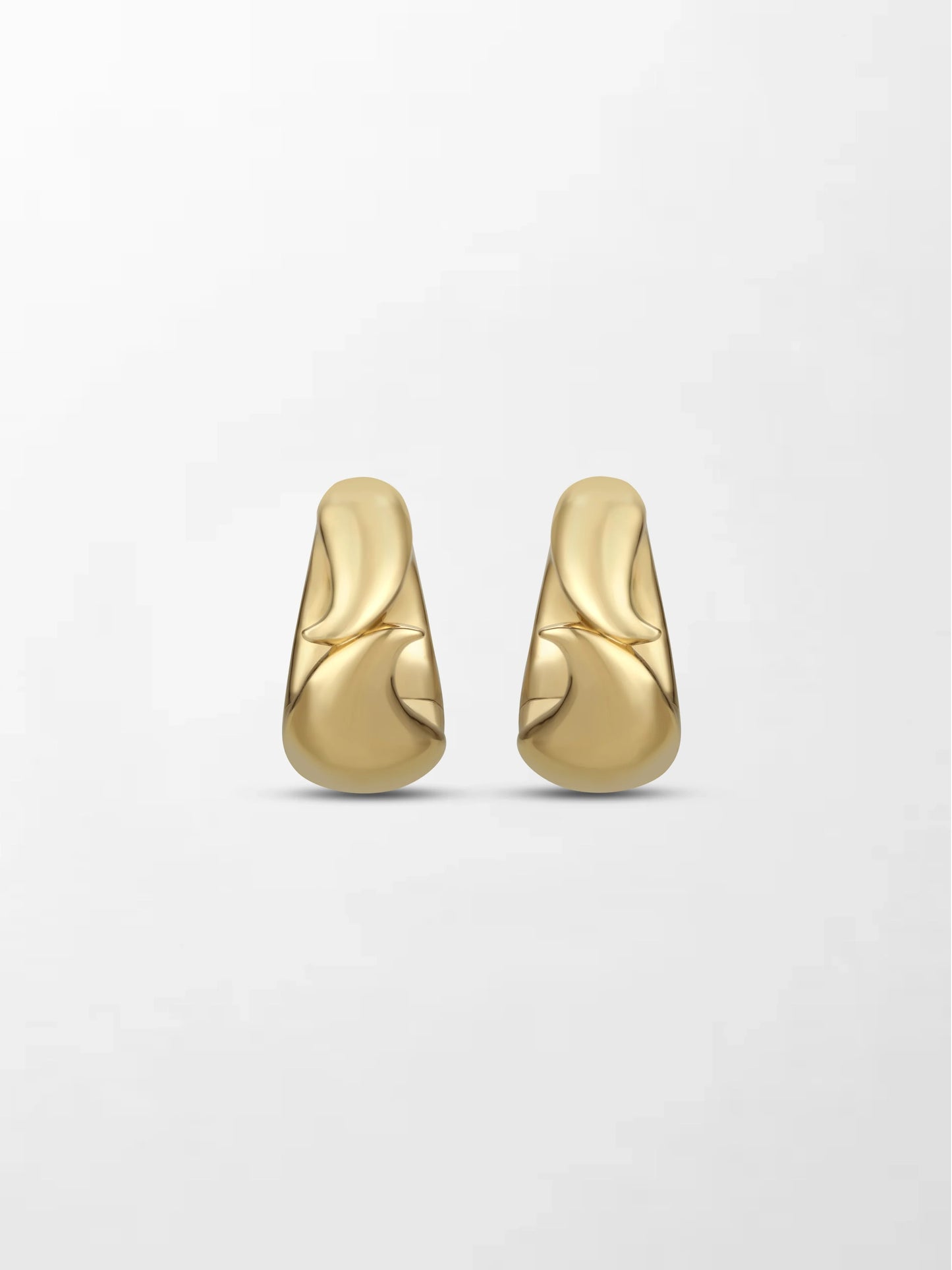 Gold Flick Earring 18K