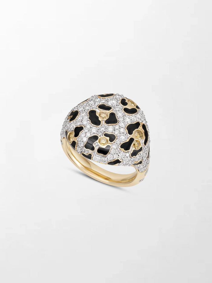Leopard Diamond Ring