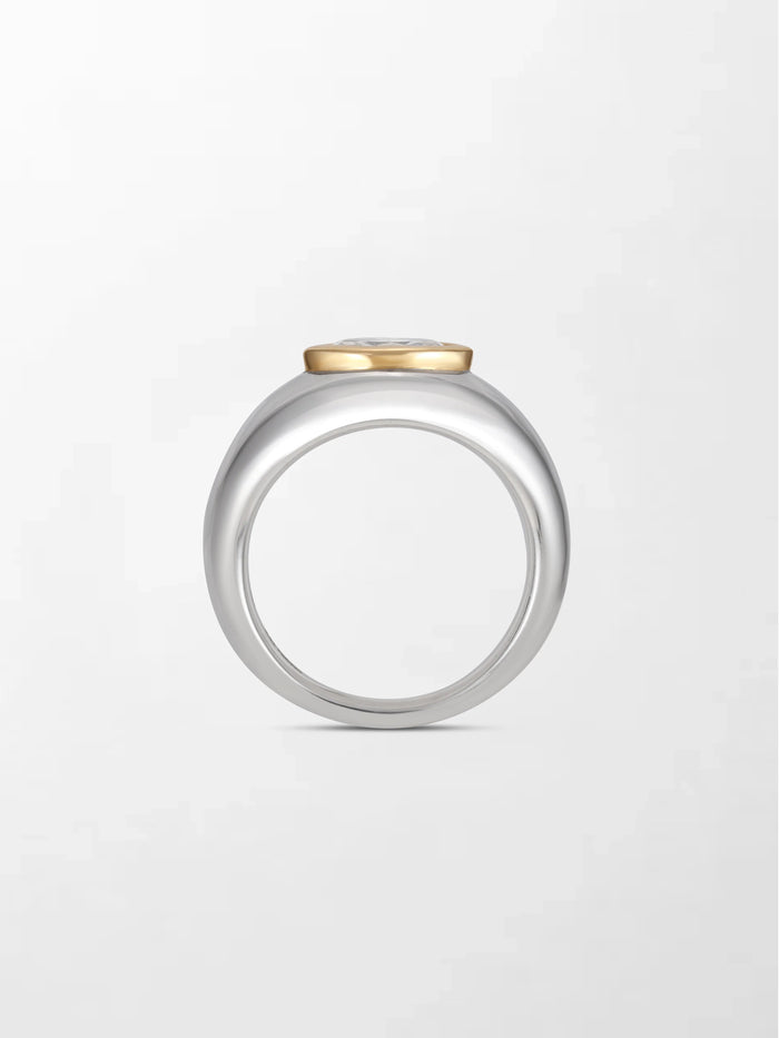 Marquise Duo-Tone Ring