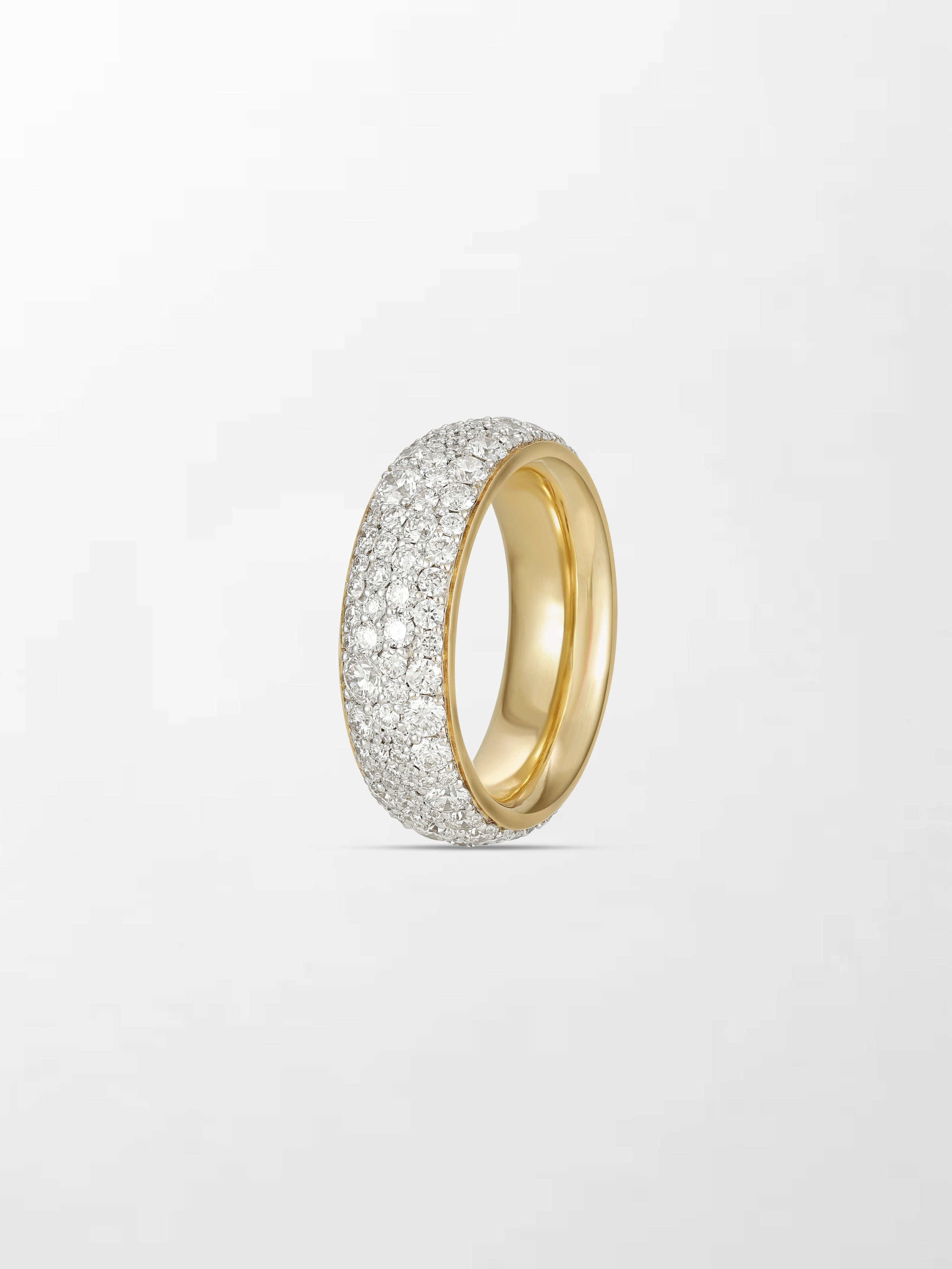 Classic Diamond Gold Band