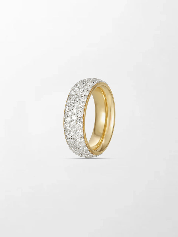 Classic Diamond Gold Band
