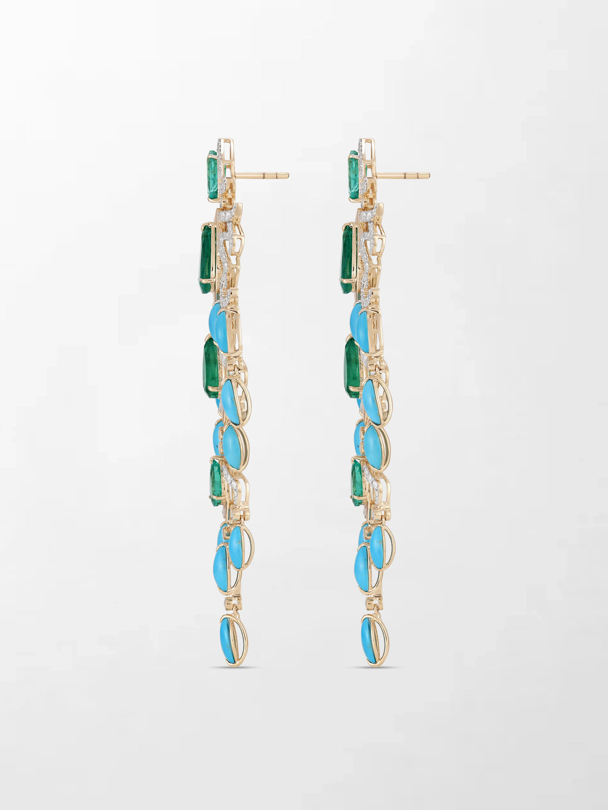 Azure Court Turquoise Chandelier