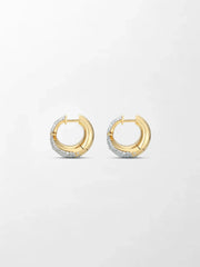 Snow Pavé Diamond Flick Earring