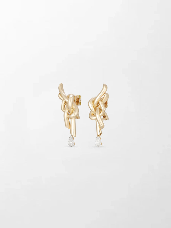 Heart Knot Earring
