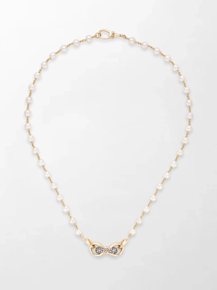 Akoya Pearl Flick Necklace