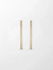 2 inch Split Bezel Double Hoop