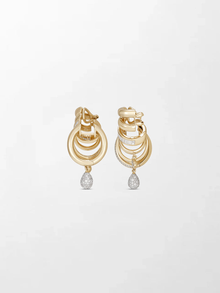 Drop Claw Climber Earring