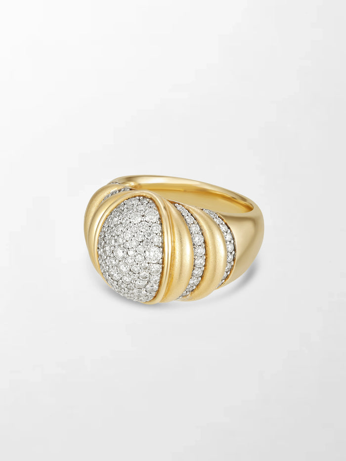 Mooncrest Diamond Ring