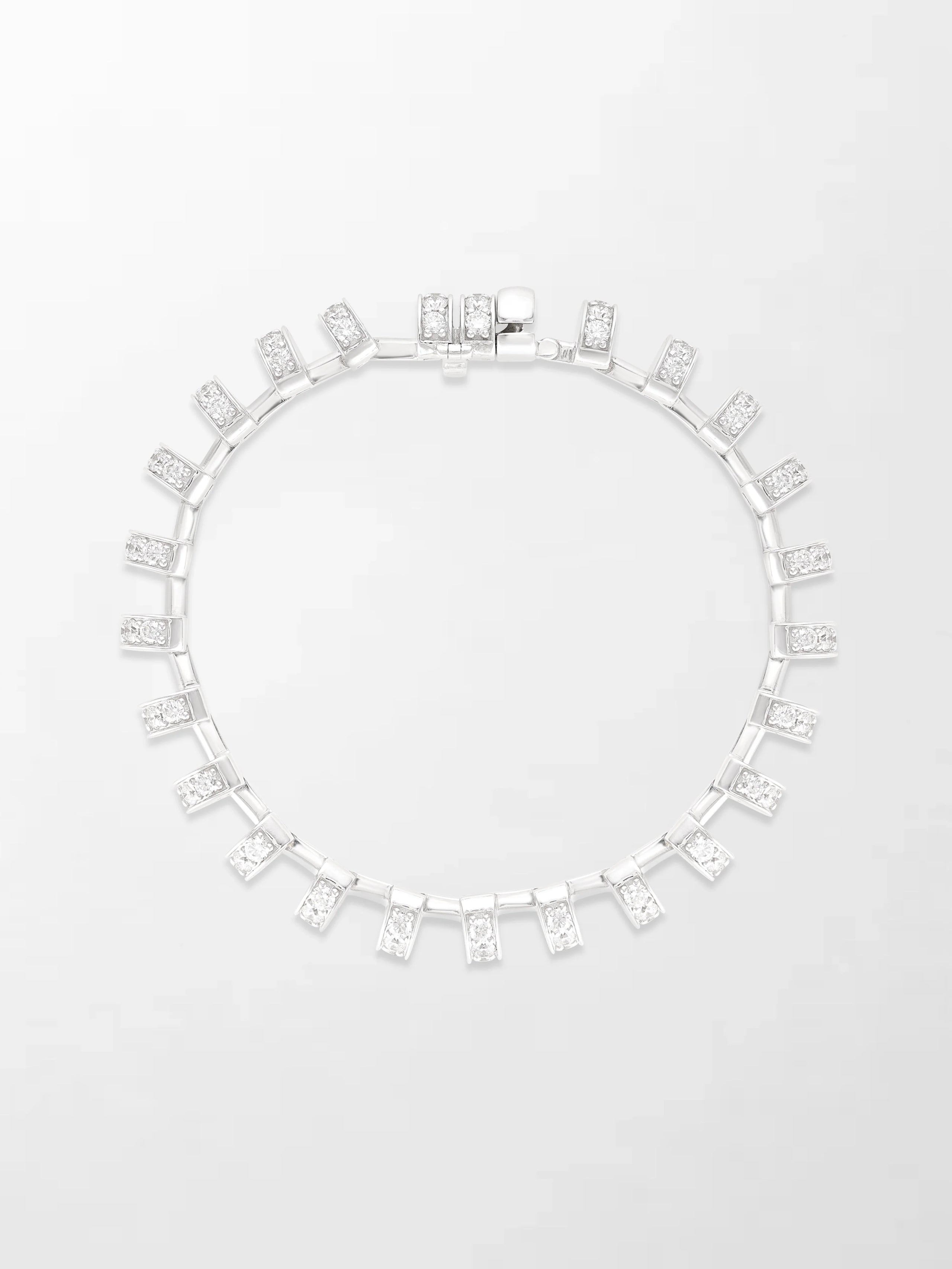 Snow Rondelle Bracelet