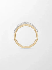 Sleek Pave Diamond Band