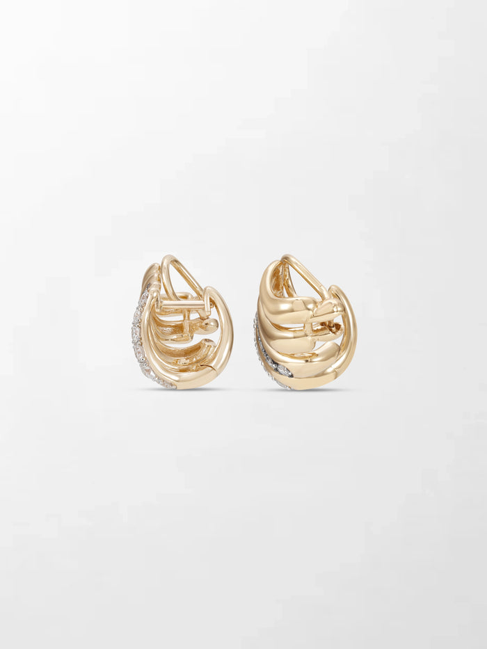 Wave Claw Earring