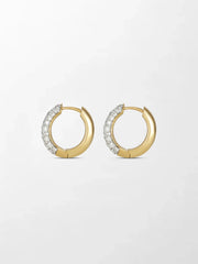 Classic Diamond Hoop
