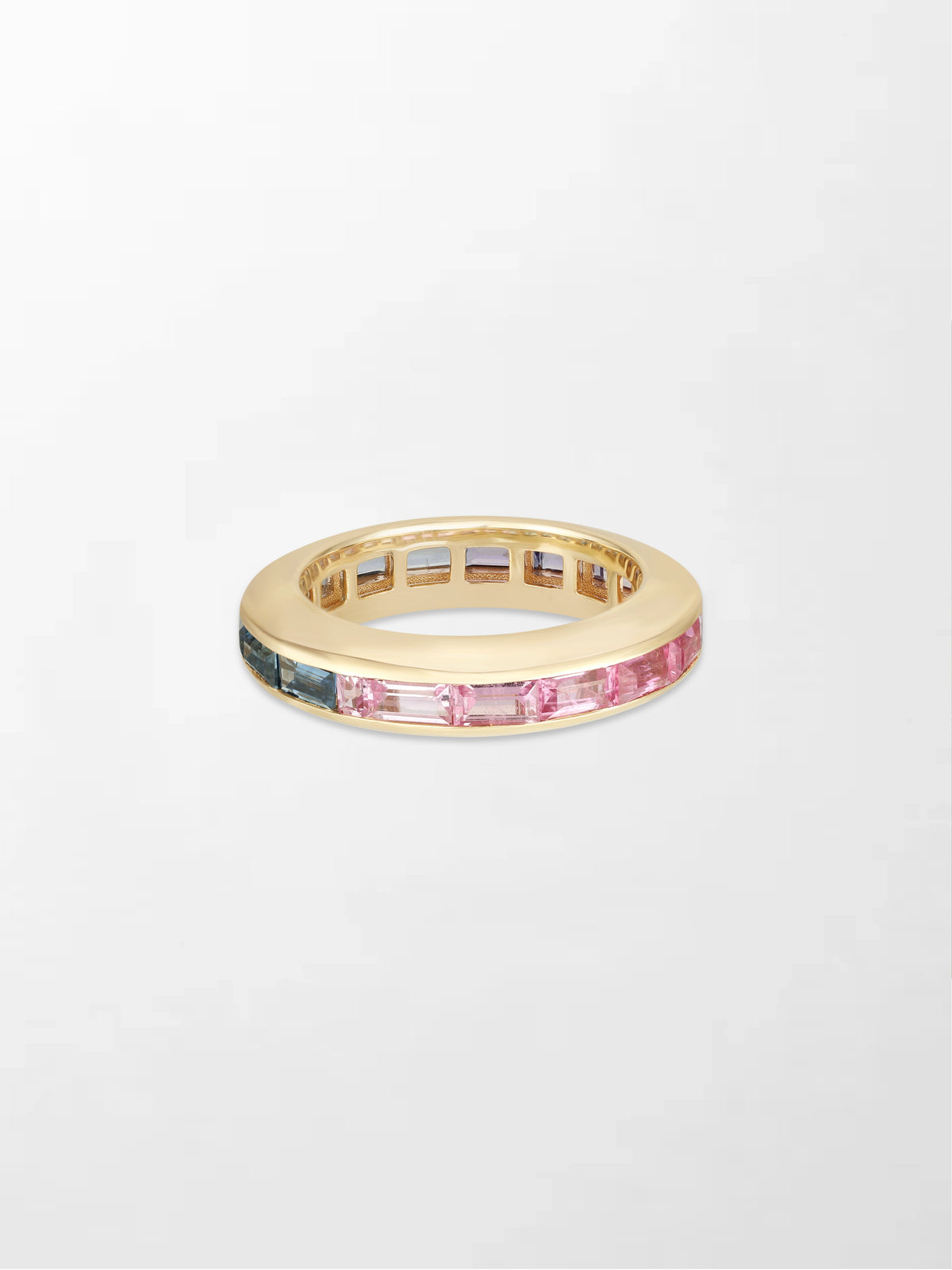 Multi Sapphire Sphere Ring