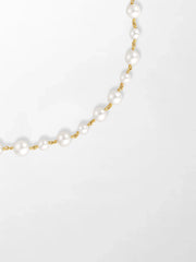 Akoya Pearl Flick-Tie Necklace