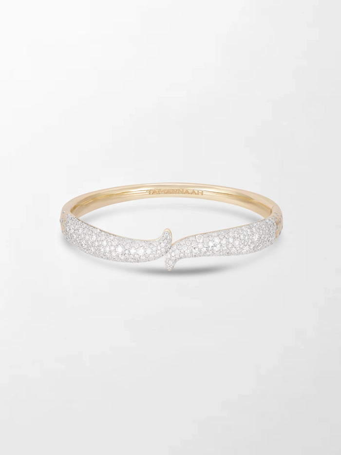 Pave Flick Diamond Bracelet
