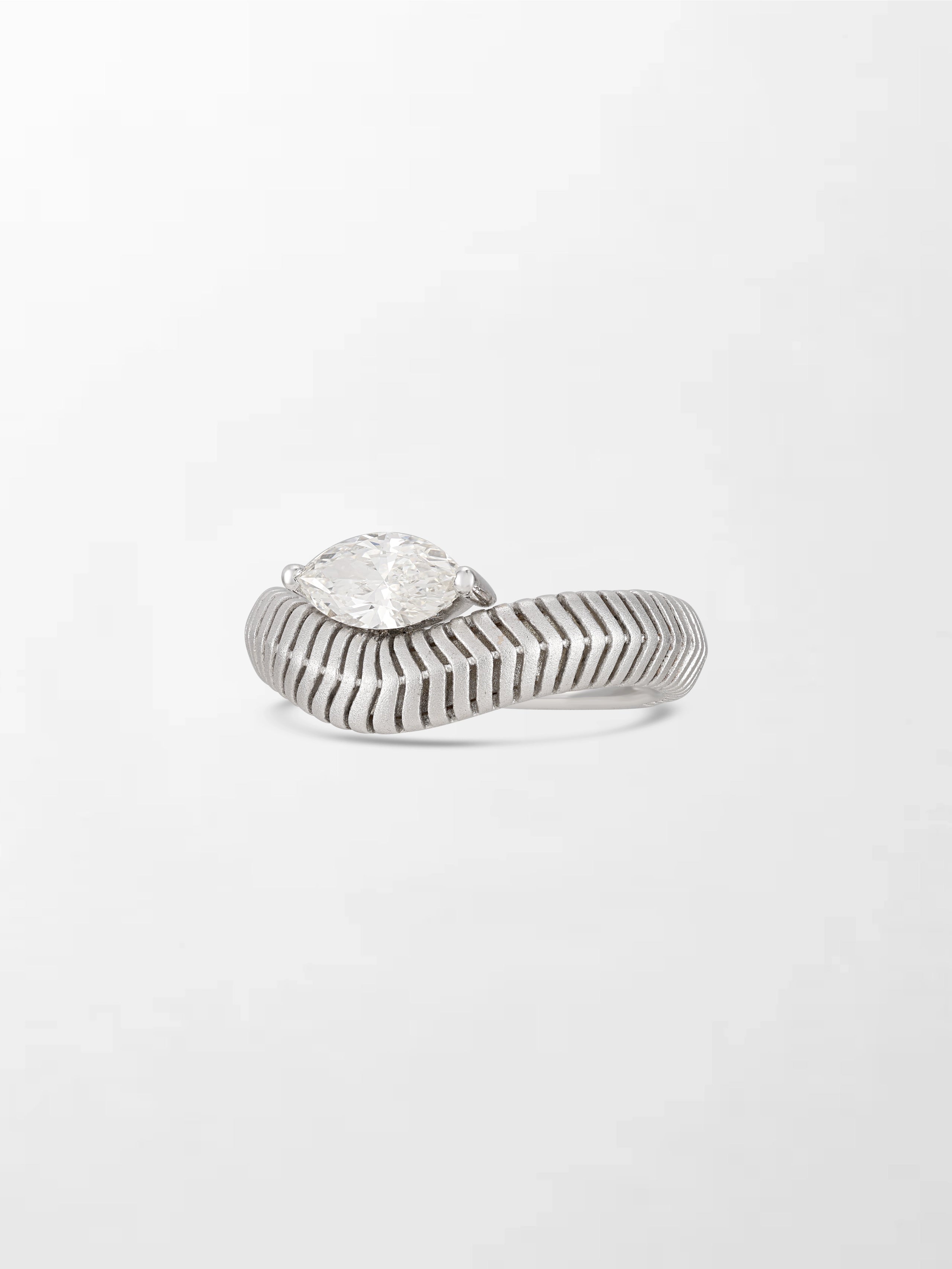 Marquise Wave Ring