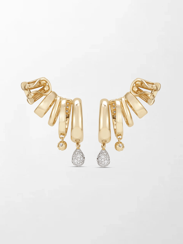 Drop Claw Climber Earring