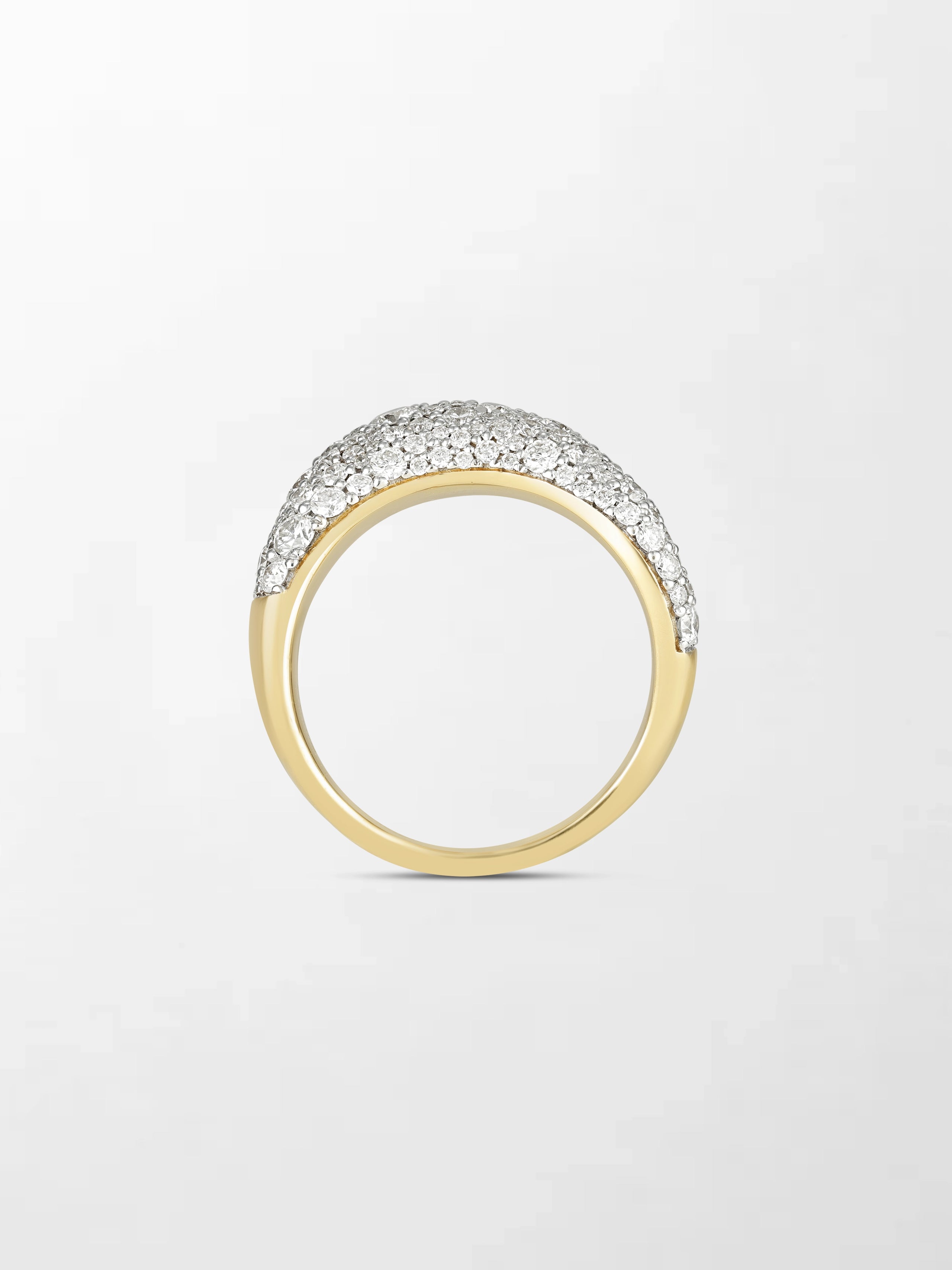 Snow Wave Ring