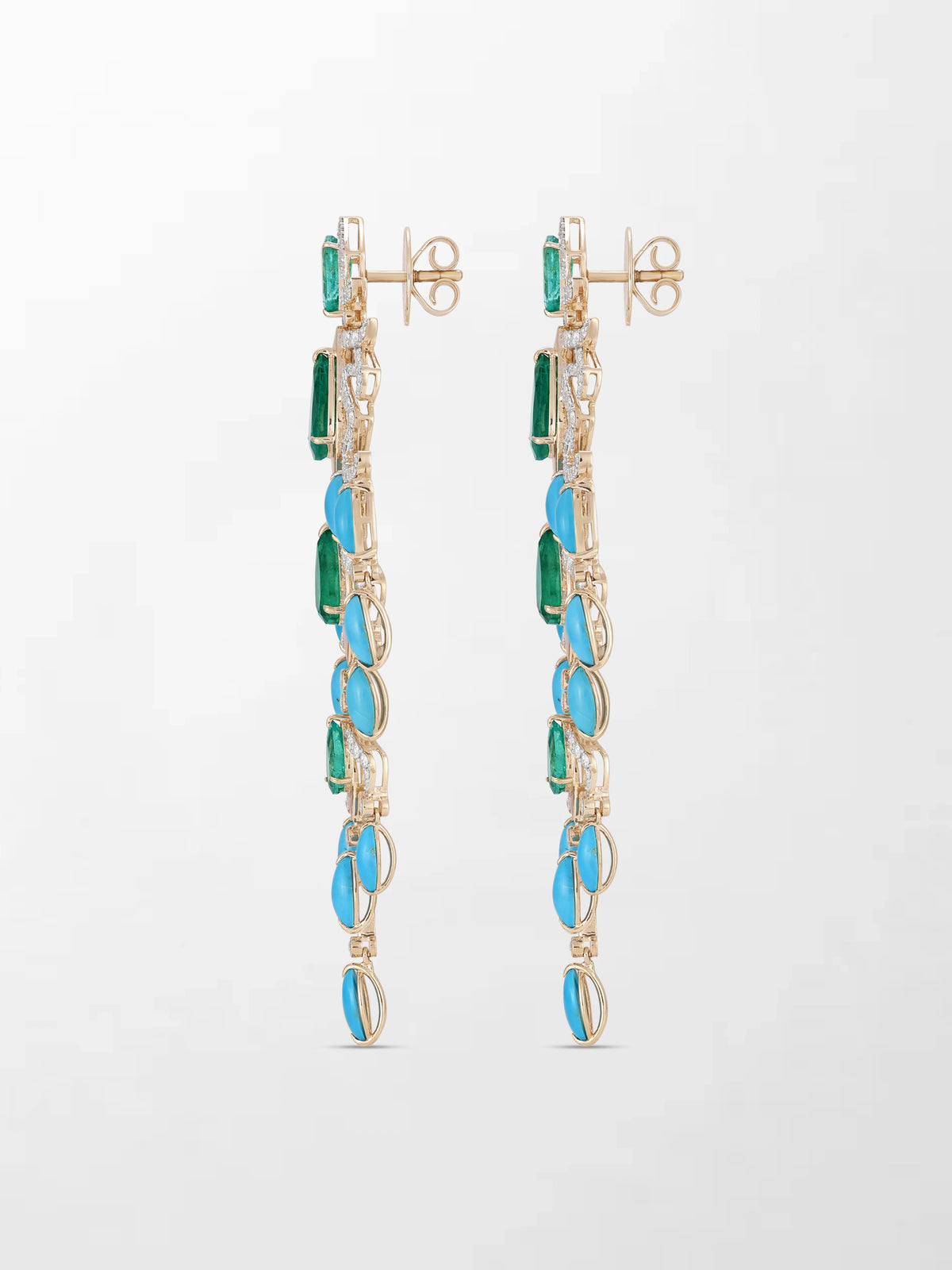 Azure Court Turquoise Chandelier