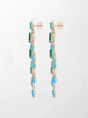 Azure Court Turquoise Chandelier